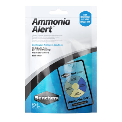 Seachem Laboratories 1 Year Ammonia Alert Monitor 1ea/1 Card, 1.5 In X 2.5 in