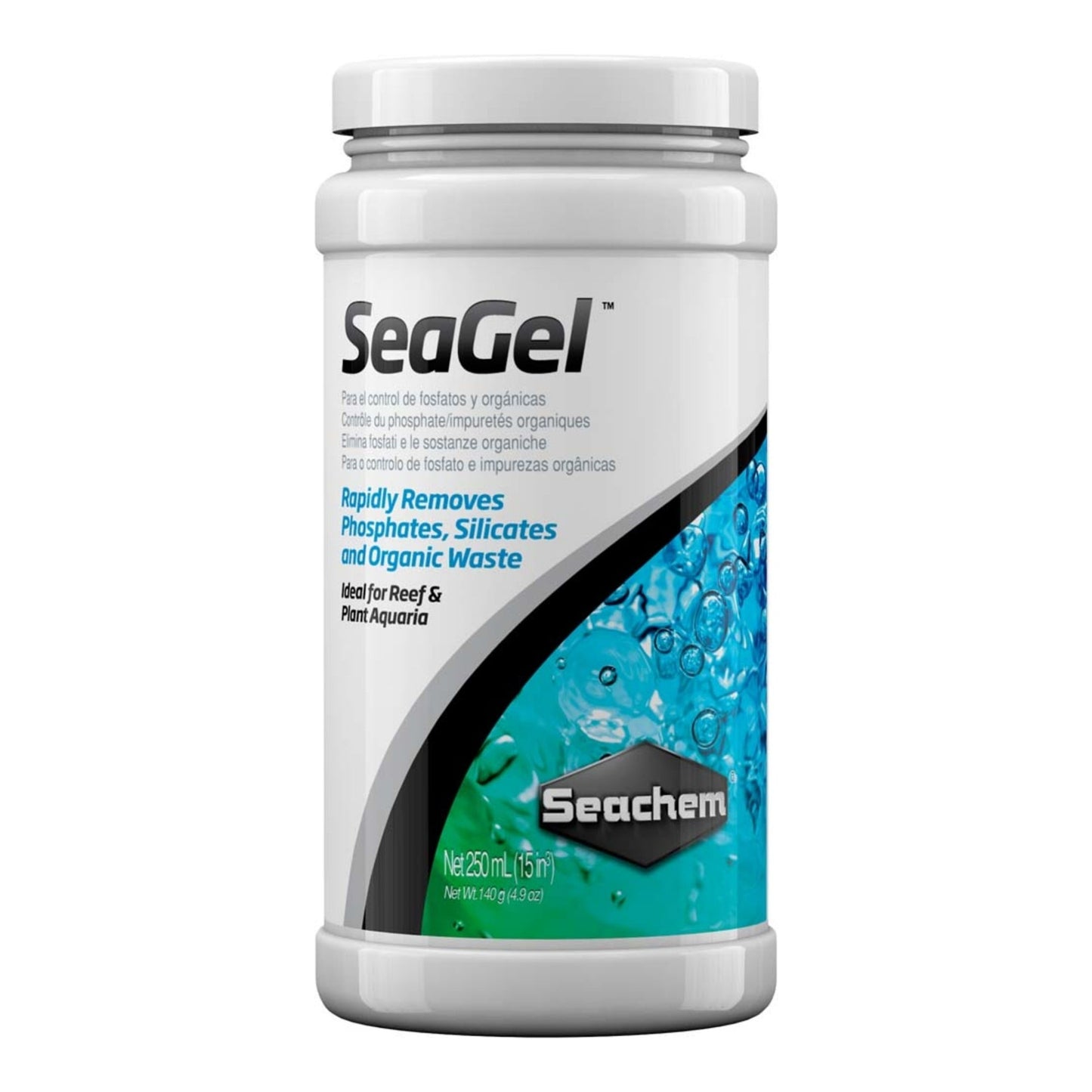 Seachem Laboratories SeaGel Phosphate, Silicate, and Organic Waster Remover 1ea/250 ml