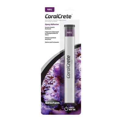 Seachem Laboratories CoralCrete Epoxy Adhesive Purple, 1ea/4 oz.