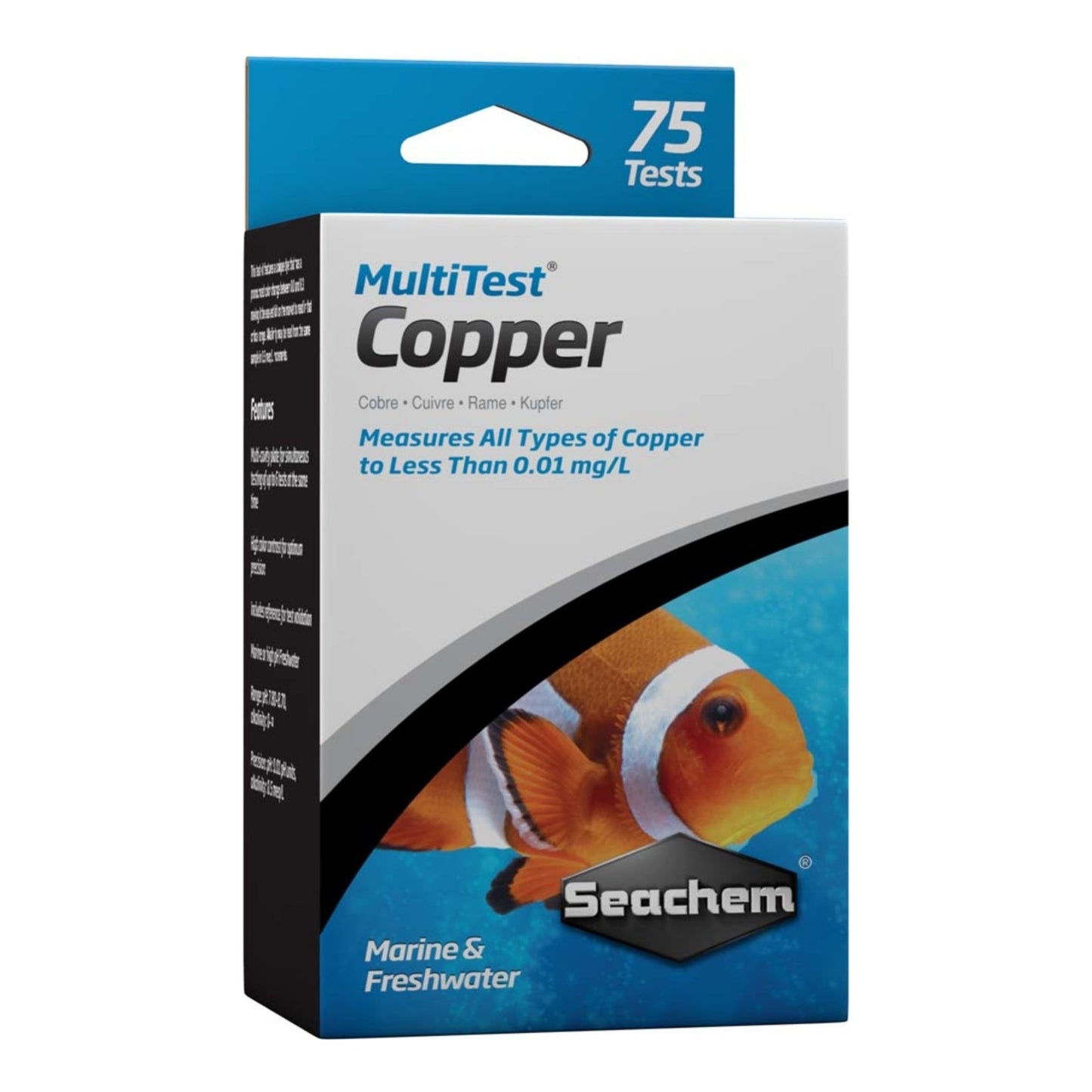 Seachem Laboratories MultiTest Copper Test Kit 1ea