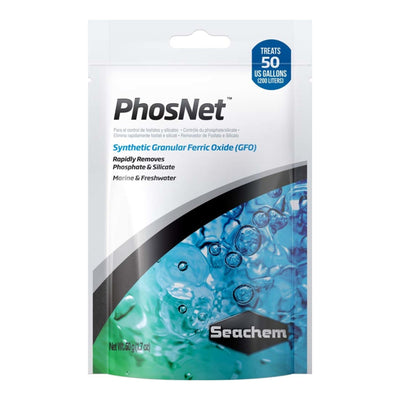 Seachem Laboratories PhosNet Phosphate and Silicate Remover 1ea/50 g