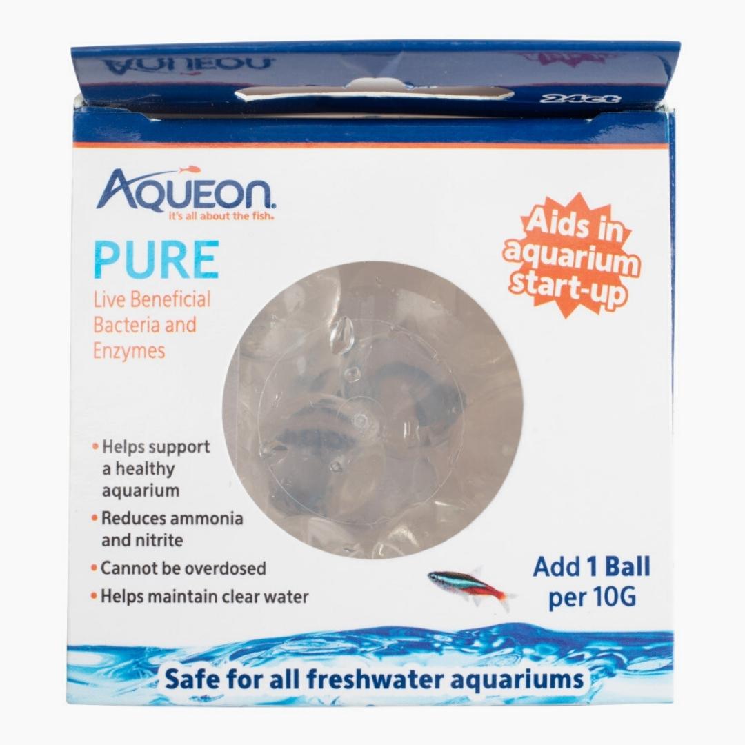 Aqueon PURE Live Beneficial Bacteria 24 Pack 1ea/10 gal