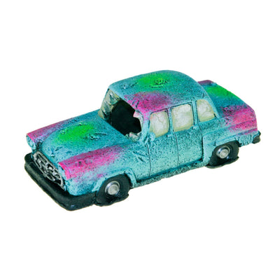 Blue Ribbon Pet Products Sunken Car Wreck Ornament Blue, 1ea/One Size