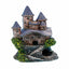 Penn-Plax Magic Castle Aquarium Ornament Brown/Grey 1ea/4 in, Mini