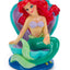 Disney Ariel on Shell Throne Aquarium Ornament Multi-Color 1ea/Mini