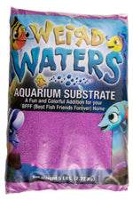 Estes Weird Waters Aquarium Substrate Pebble Portal Purple Sand 6ea/5 lb