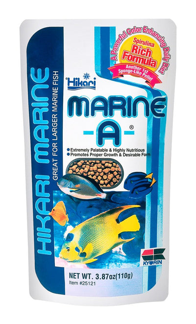 Hikari USA Marine A Pellets Slow Sinking Fish Food 1ea/3.87 oz