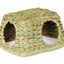 Prevue Pet Products Grass Hut for Small Animals Natural/Mat Green 1ea/MD