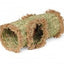 Prevue Pet Products Grass Tunnel Hideaway for Small Animals Natural/Mat Green 1ea/6 in, LG