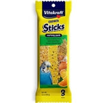 Vitakraft Crunch Sticks Variety Orange, Egg & Banana Flavor Parakeet Treat 1ea/2.4 oz, 3 ct