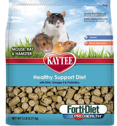 Kaytee Pro Health Mouse, Rat, and Hamster Food 1ea/5 lb