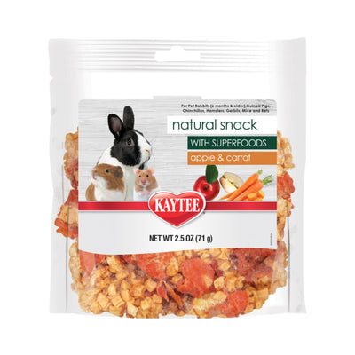 Kaytee Natural Snack with Superfoods Carrot & Apple Carrot and Apple Blend 1ea/2.5 oz