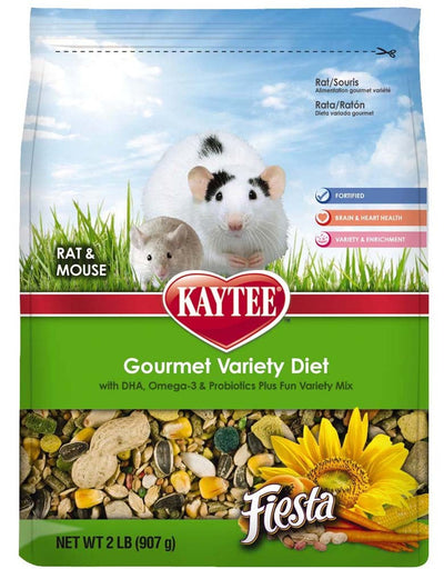 Kaytee Fiesta Mouse and Rat Food 1ea/2 lb