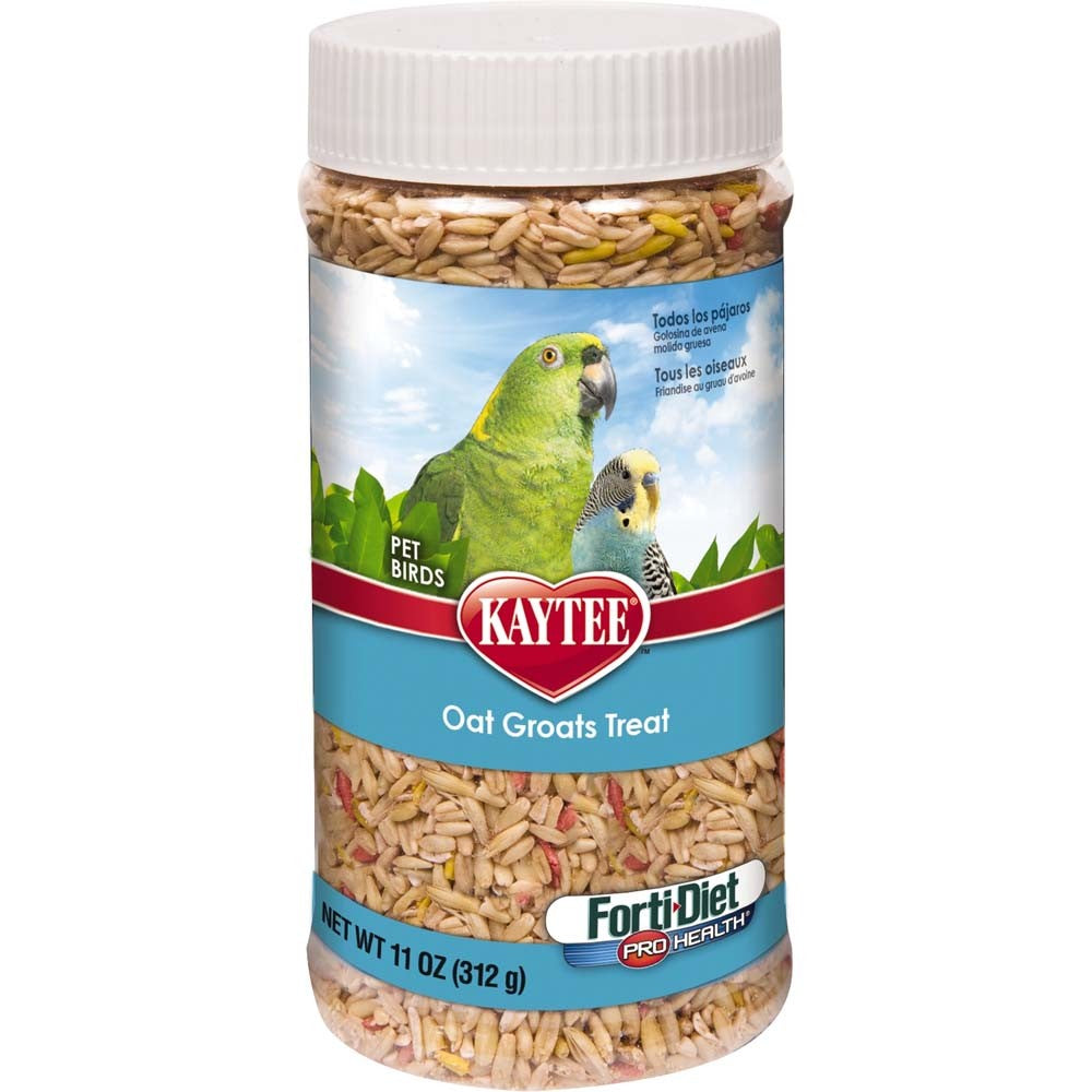 Kaytee Oat Groats Treat Jar-- All Pet Birds 1ea/11 oz