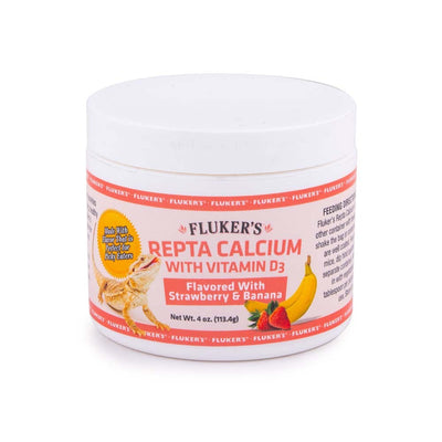 Fluker's Repta Strawberry-Banana Flavored Calcium with Vitamin D3 1ea/4 oz