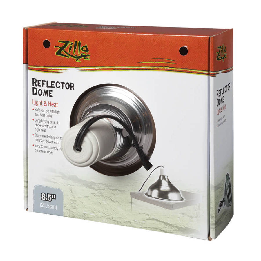 Zilla Silver Reflector Domes 1ea/8.5 in