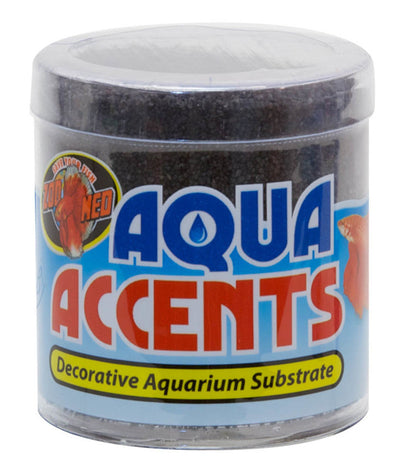 Zoo Med Aqua Accents Sand Midnight Black 1ea/8 oz