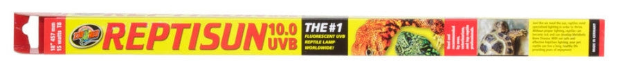 Zoo Med ReptiSun 10.0 UVB T8 Fluorescent Lamp White 1ea/18 in