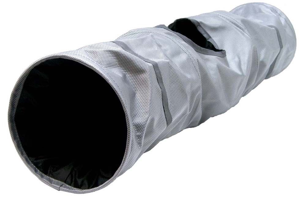 Kaytee Crinkle Tunnel Silver 1ea