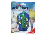 JW Pet ActiviToy Spinning Bells Bird Toy Assorted 1ea/SM/MD