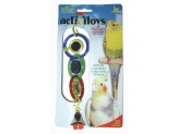 JW Pet ActiviToy Triple Mirror Bird Toy Multi-Color 1ea/SM/MD