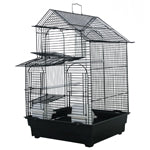 A and E Cages House Top Bird Cage in Retail Box 16 Inches X 14 Inches