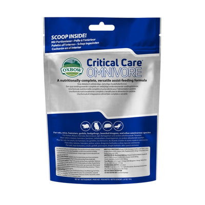 Oxbow Animal Health Critical Care Omnivore Feeding Formula 70g, 1ea/2.47oz.