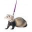 Marshall Pet Products Ferret Harness and Lead Set Purple 1ea