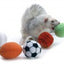 Marshall Pet Products Ferret Sport Balls Assorted 1ea/2 in, 2 pk