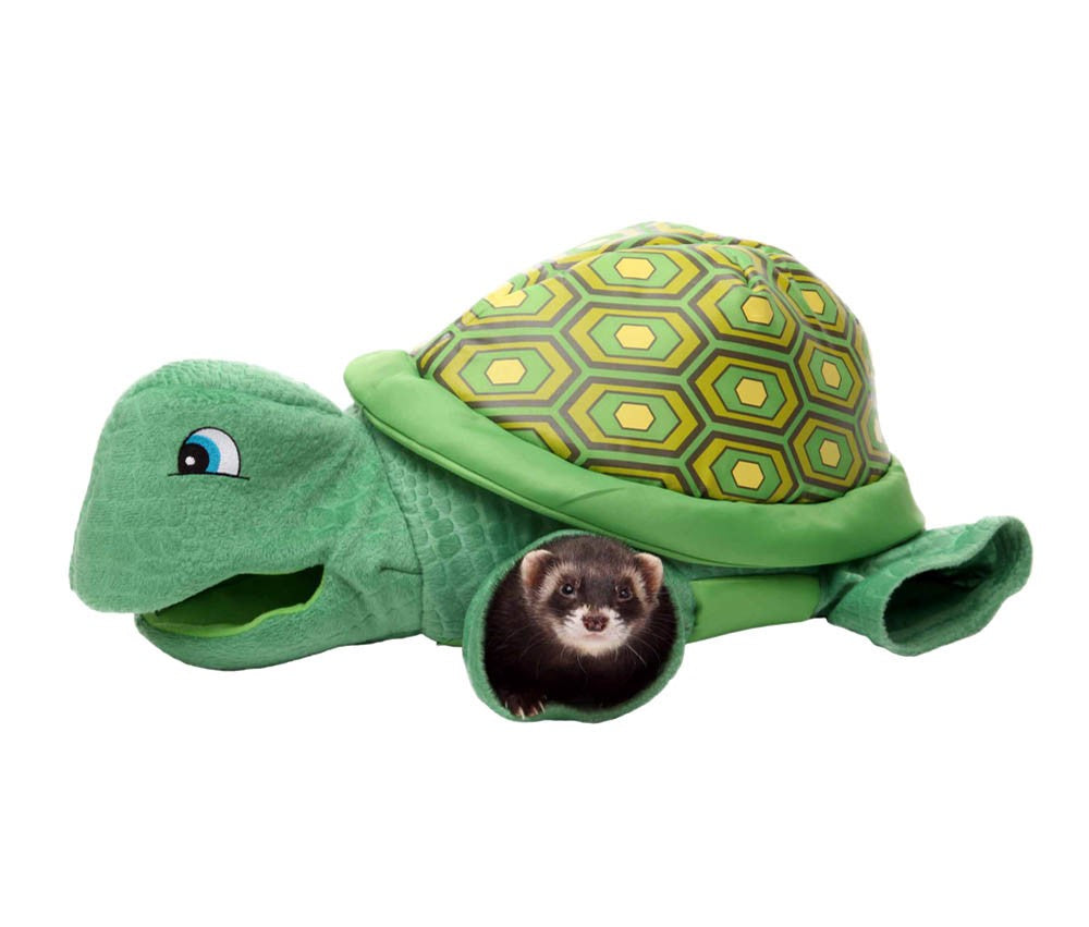 Marshall Pet Products Ferret Turtle Tunnel Toy Green 1ea/One Size