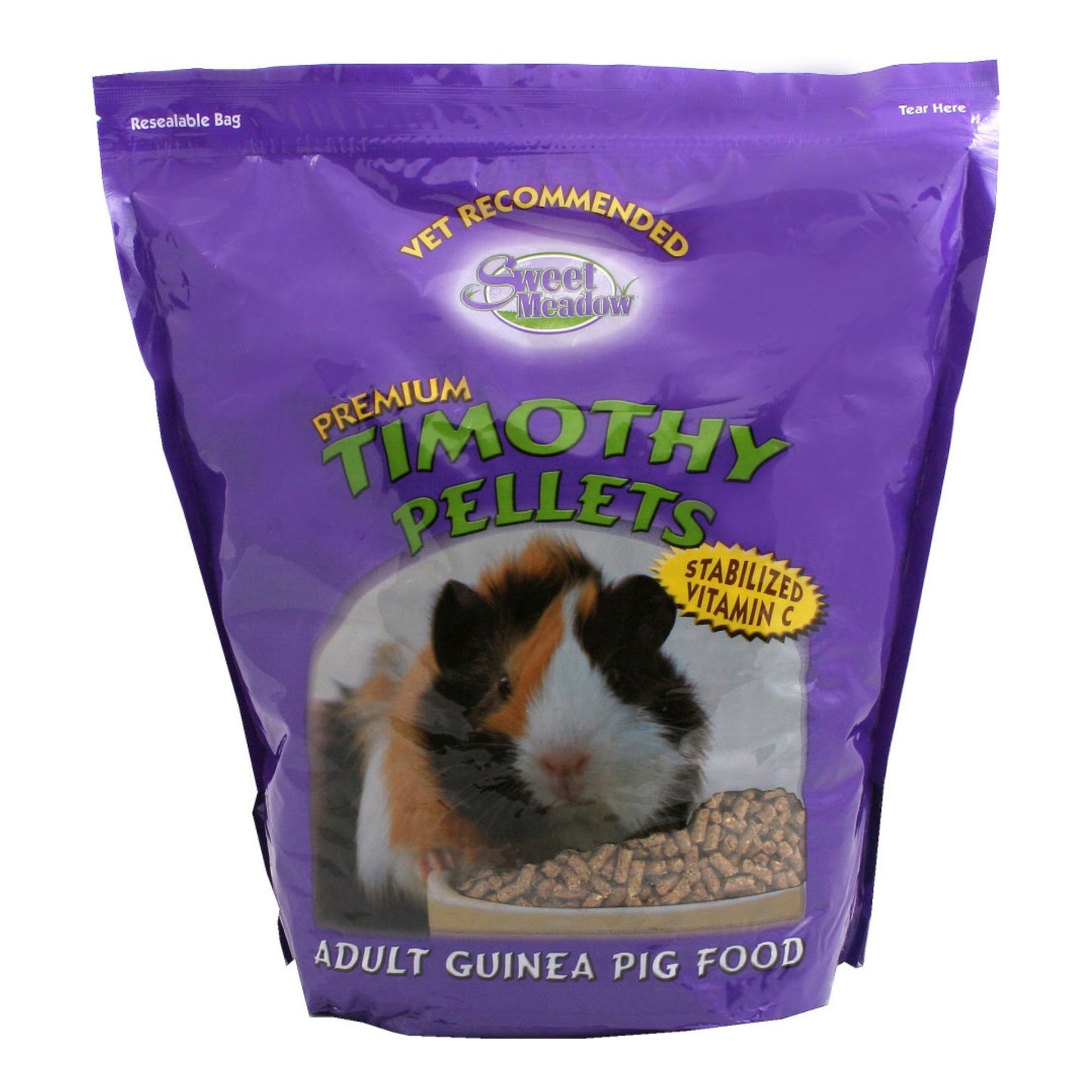 Sweet Meadow Farm Premium Timothy Pellets Guinea Pig Food 1ea/10 lb