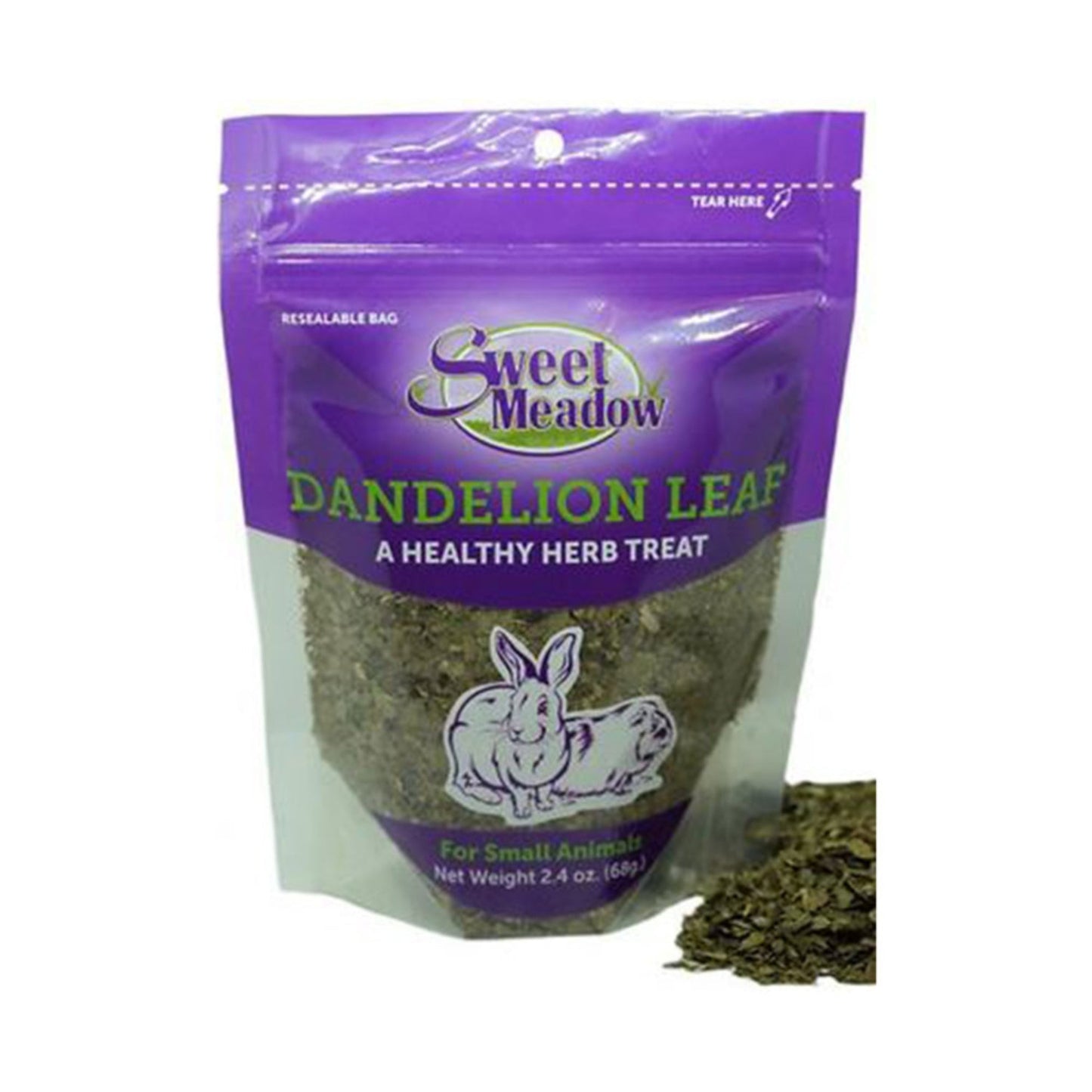 Sweet Meadow Farm Dandelion Leaf Healthy Herb Small Animal Treat 1ea/2.1oz.