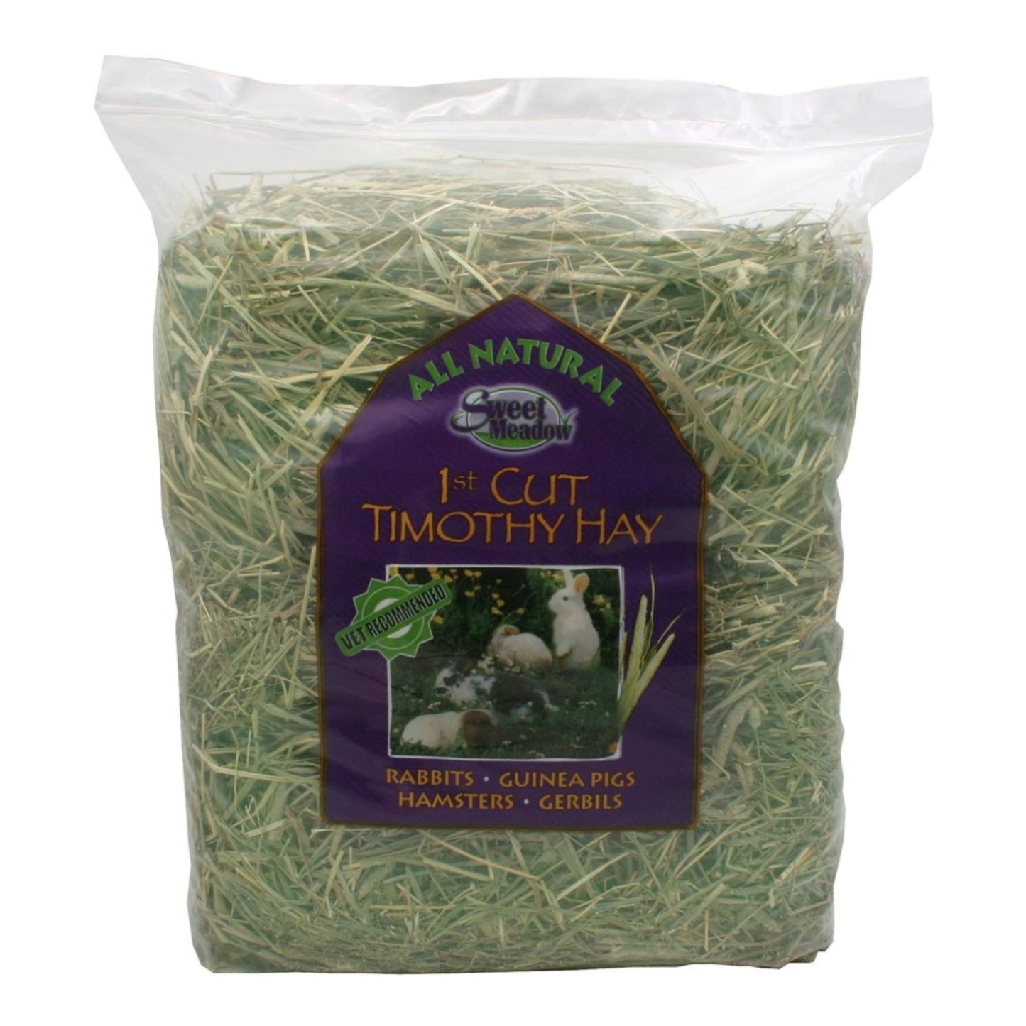 Sweet Meadow Farm 1st Cut Timothy Hay for Small Animals 1ea/40oz.