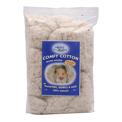 Sweet Meadow Farm Comfy Cotton Small Pet Nesting Material White, 1ea/1oz.