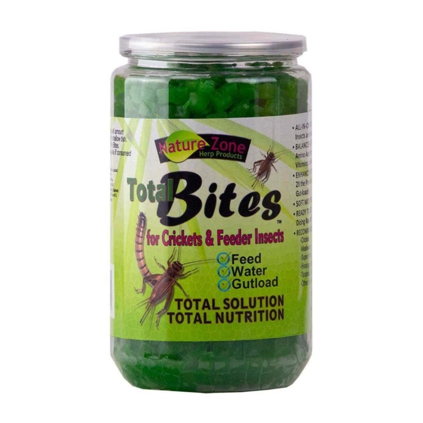 Nature Zone Cricket Total Bites with Spirulina 1ea/24oz.