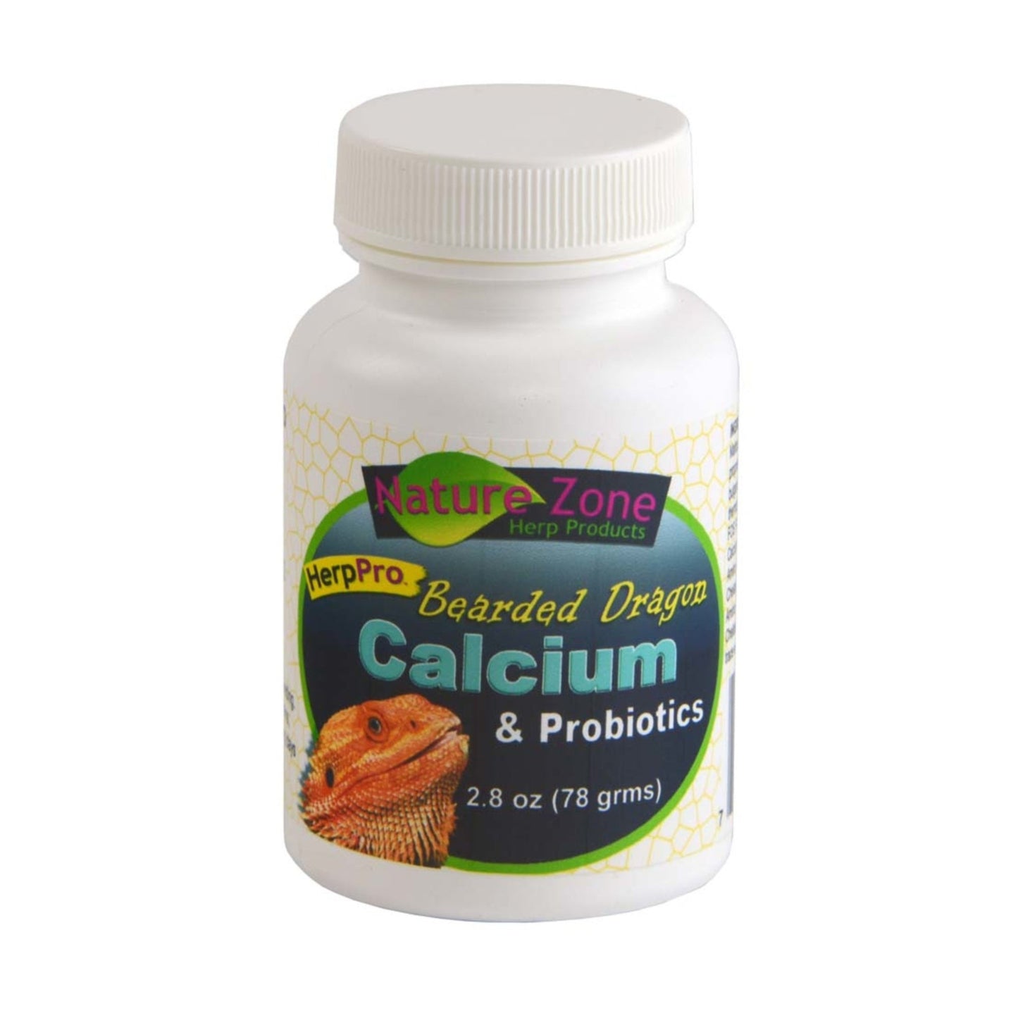 Nature Zone Bearded Dragon Calcium & Probiotics Supplement 1ea/2.8oz.