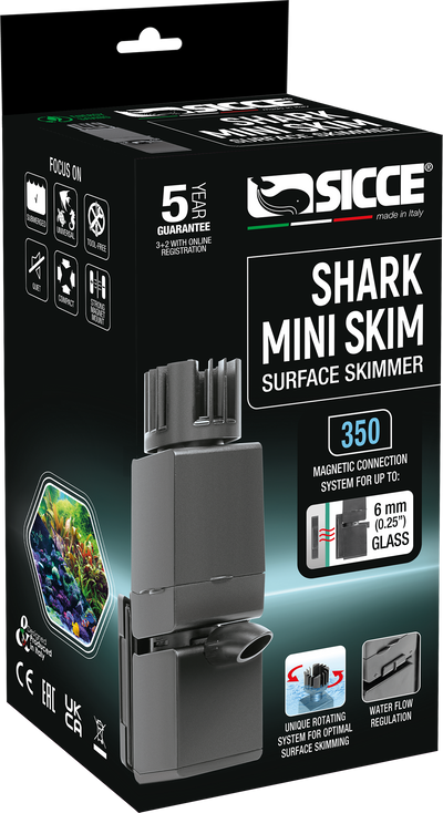 Sicce Shark Mini Skim Surface Skimmer 1ea/350