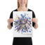 Art Print on Canvas - Poecilotheria metallica - Gooty Sapphire Ornamental Tarantula